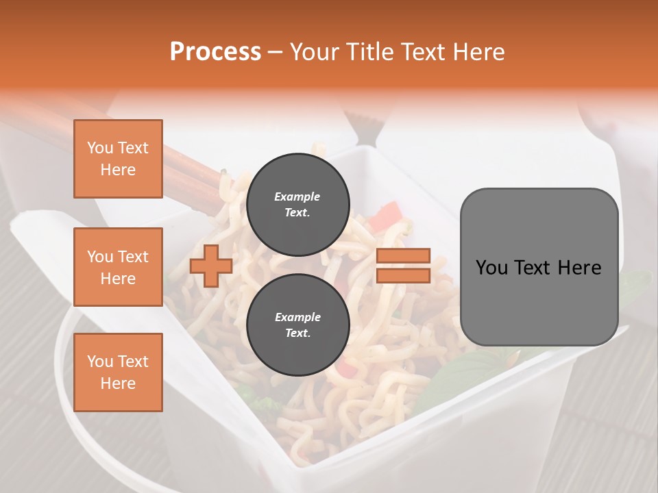 Noodles Nutrition Healthy PowerPoint Template