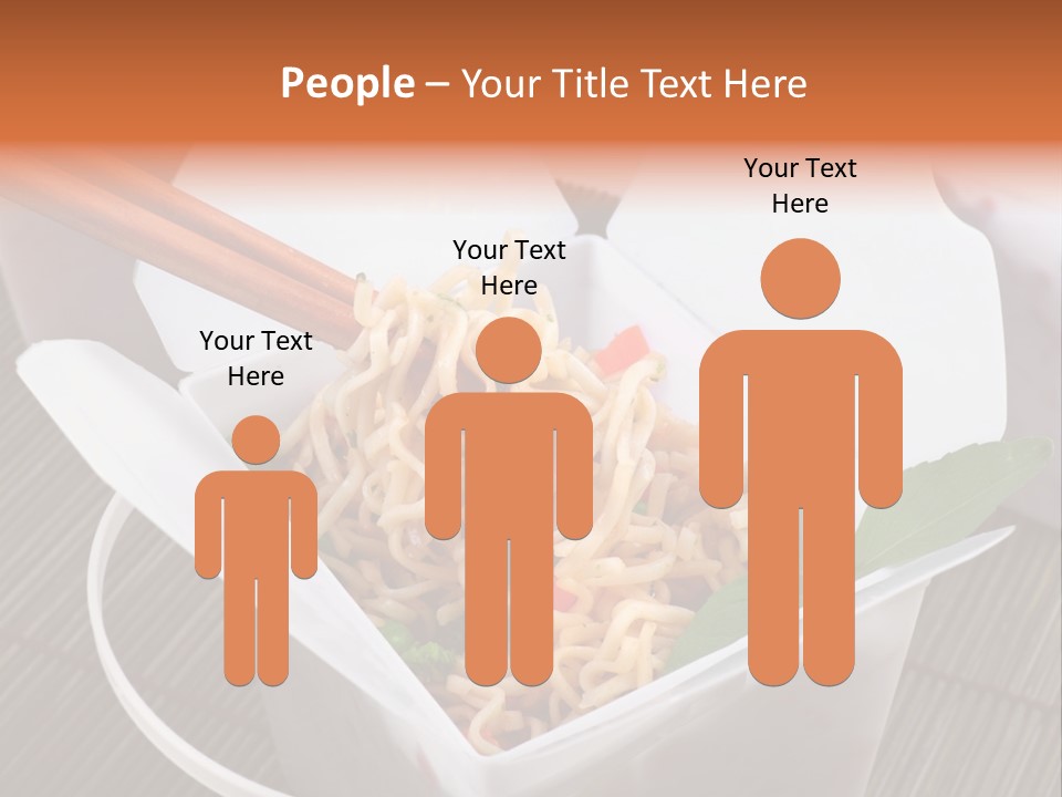 Noodles Nutrition Healthy PowerPoint Template