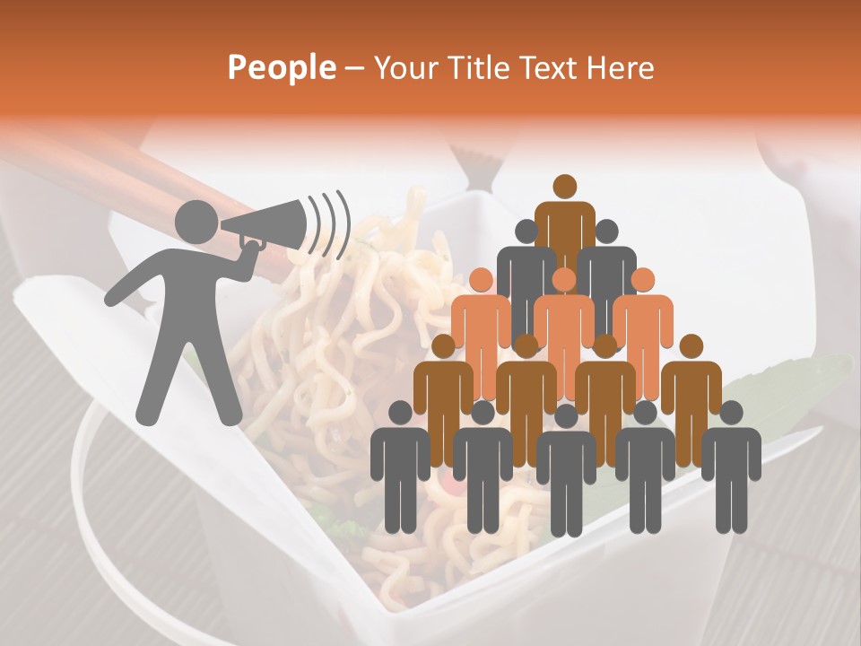 Noodles Nutrition Healthy PowerPoint Template