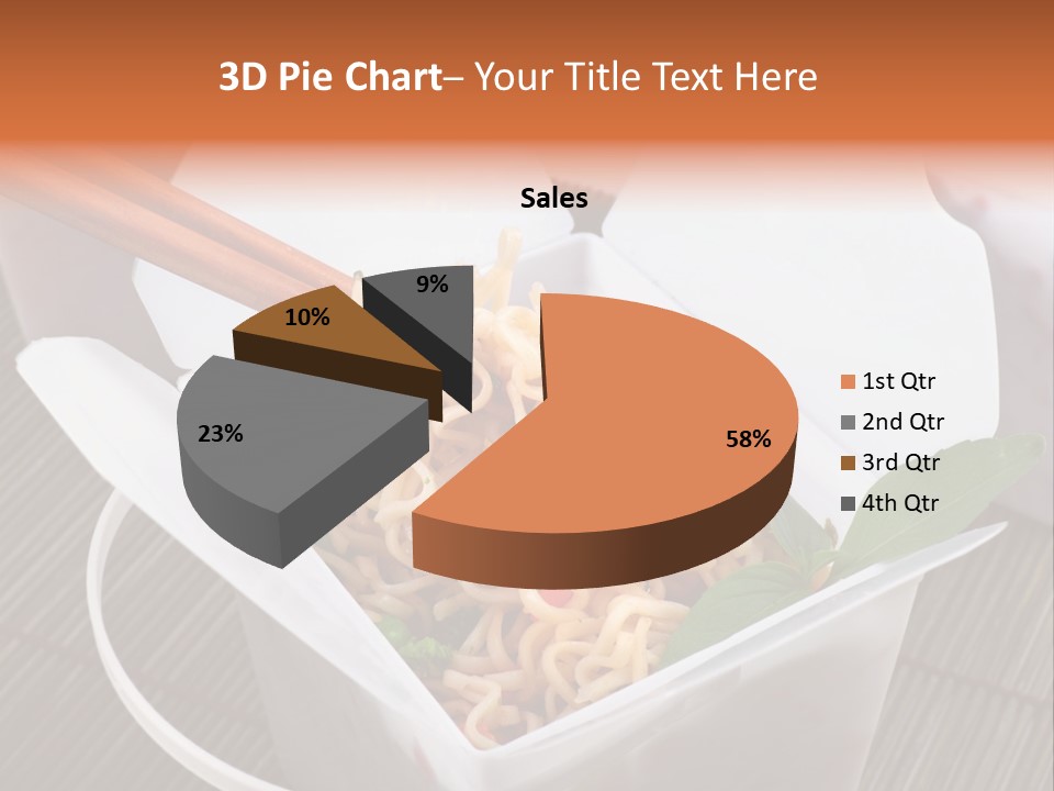 Noodles Nutrition Healthy PowerPoint Template