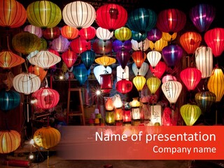 Decoration Outdoors Culture PowerPoint Template