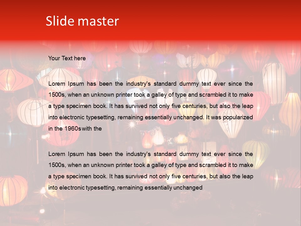 Decoration Outdoors Culture PowerPoint Template