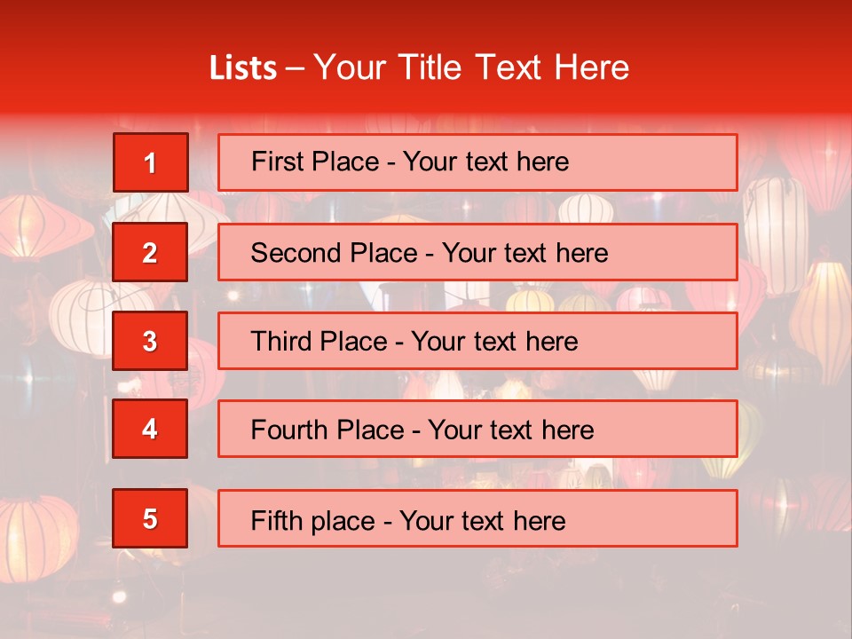 Decoration Outdoors Culture PowerPoint Template