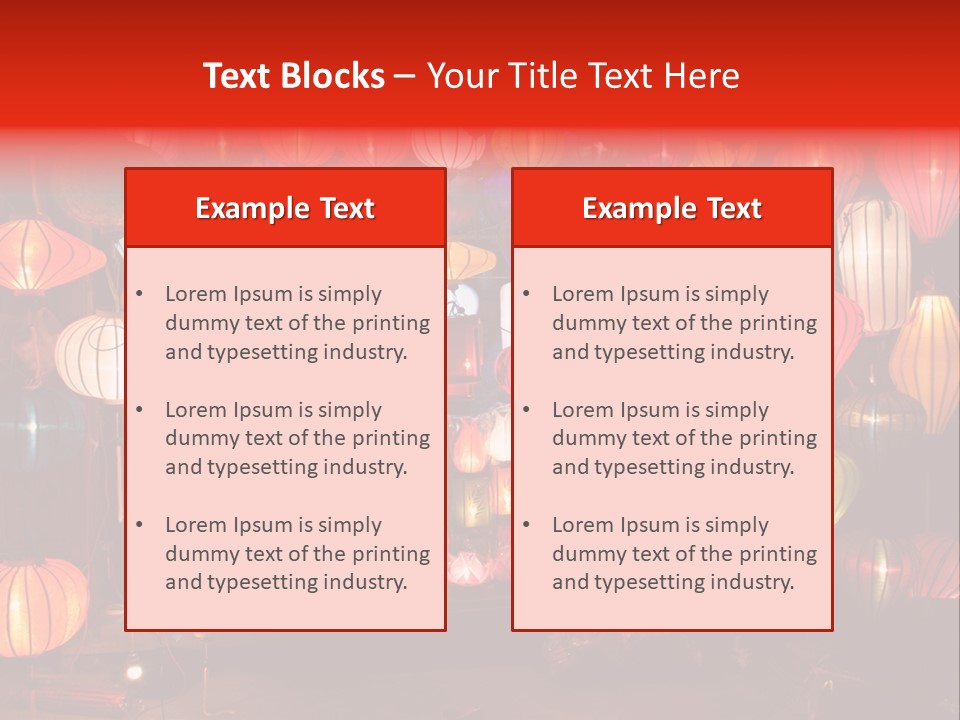 Decoration Outdoors Culture PowerPoint Template