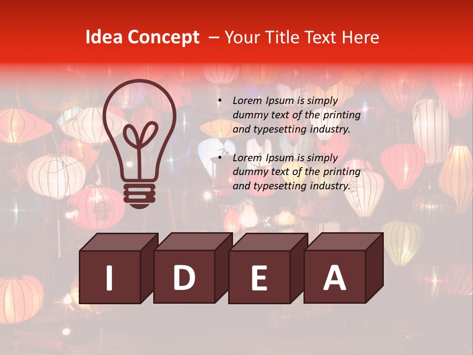 Decoration Outdoors Culture PowerPoint Template