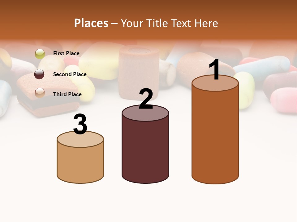 Eat Assorted Confectionery PowerPoint Template