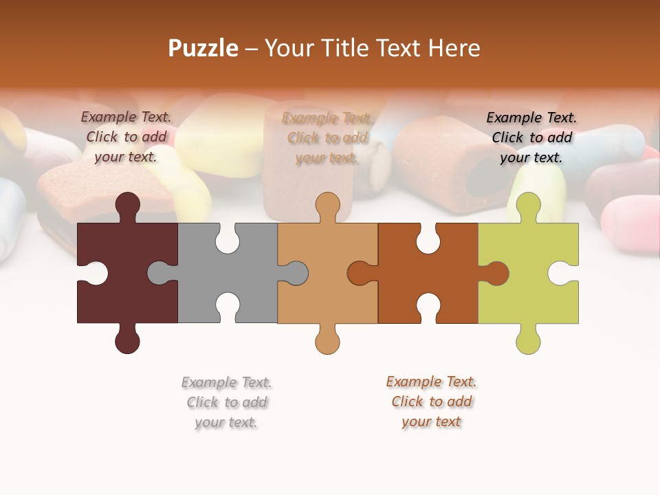 Eat Assorted Confectionery PowerPoint Template