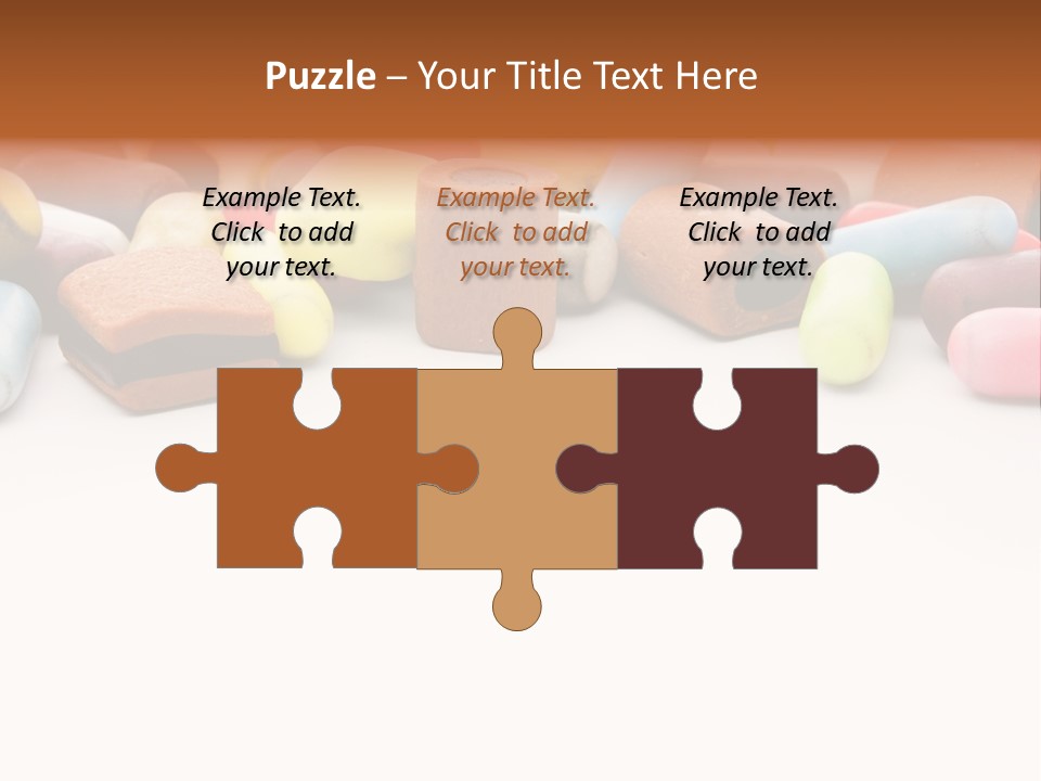 Eat Assorted Confectionery PowerPoint Template