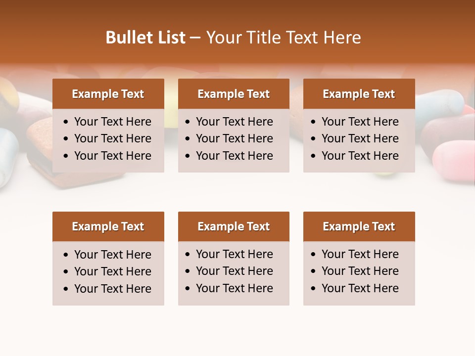 Eat Assorted Confectionery PowerPoint Template