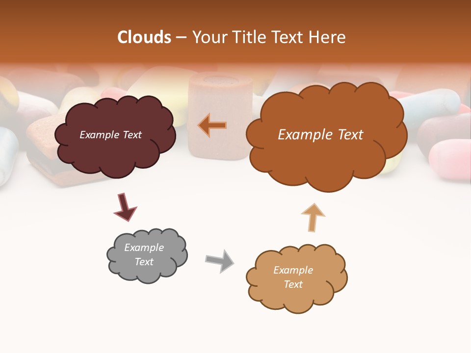 Eat Assorted Confectionery PowerPoint Template