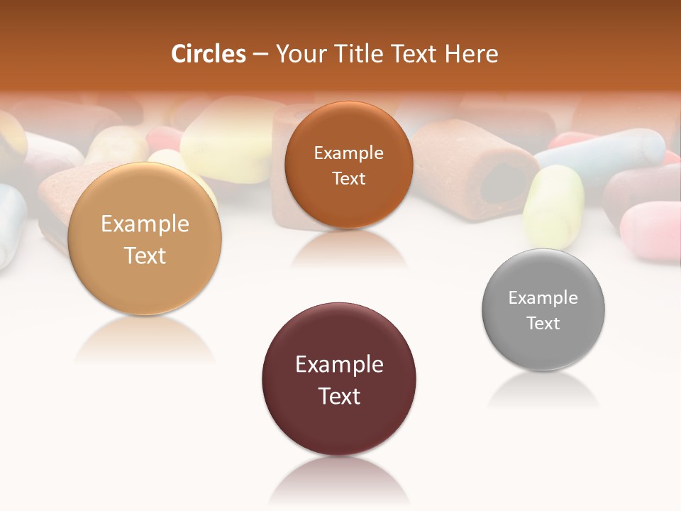 Eat Assorted Confectionery PowerPoint Template