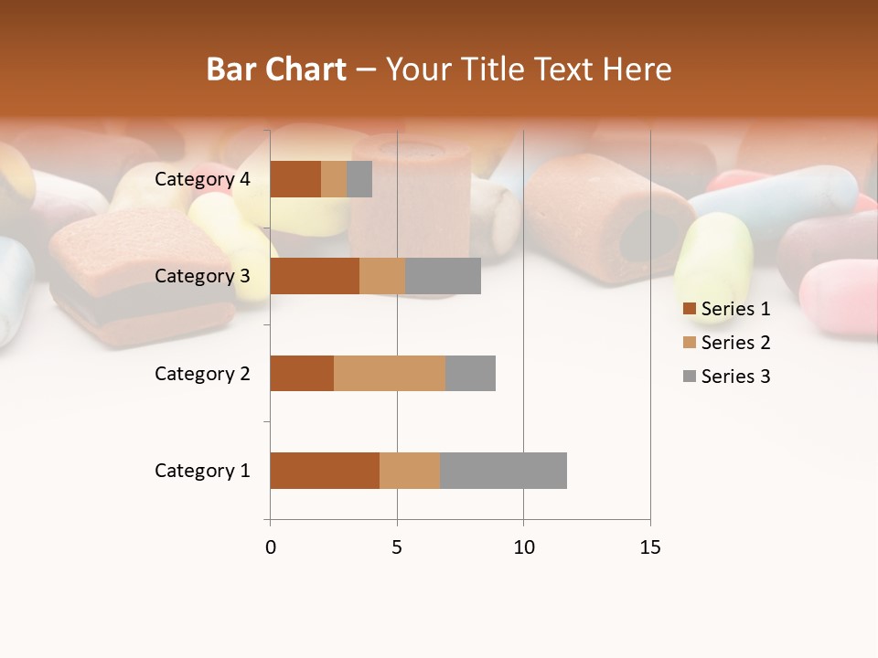 Eat Assorted Confectionery PowerPoint Template