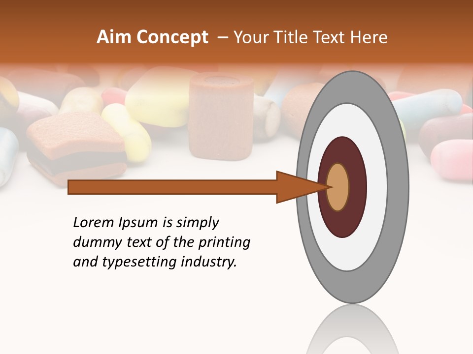 Eat Assorted Confectionery PowerPoint Template