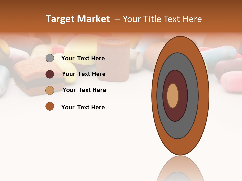 Eat Assorted Confectionery PowerPoint Template