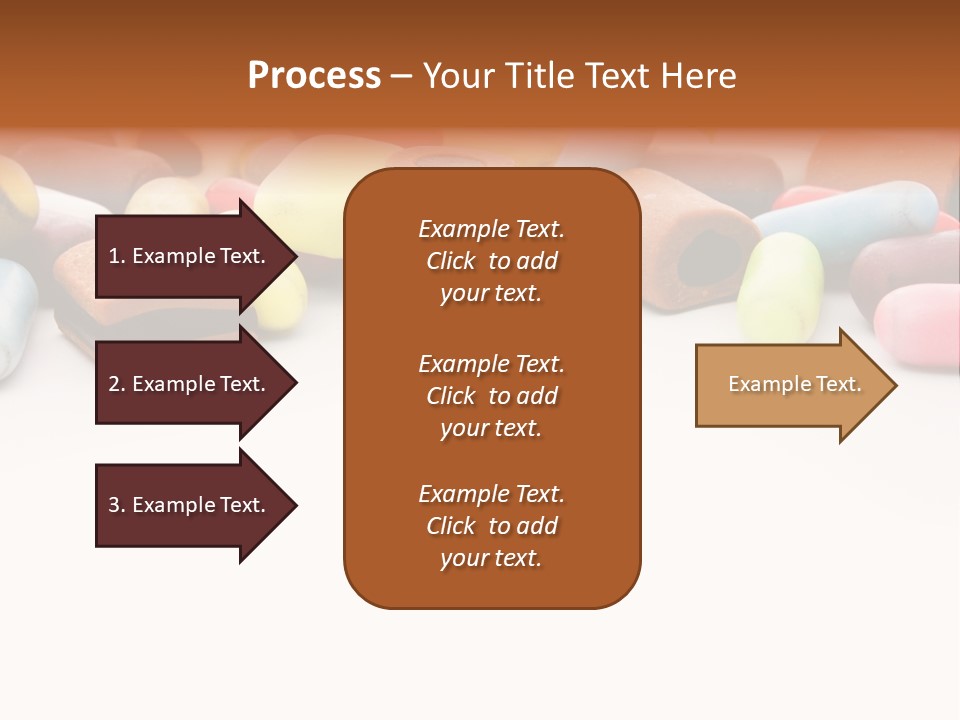 Eat Assorted Confectionery PowerPoint Template