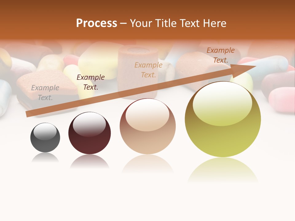 Eat Assorted Confectionery PowerPoint Template