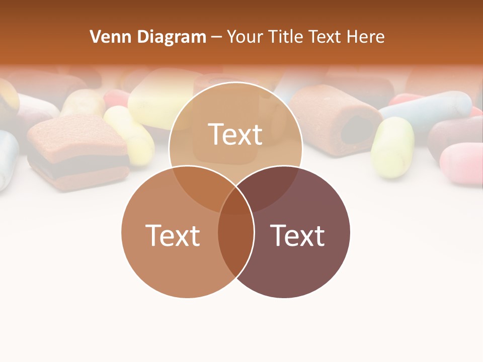 Eat Assorted Confectionery PowerPoint Template