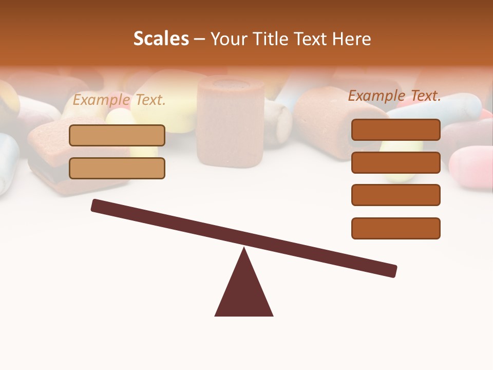 Eat Assorted Confectionery PowerPoint Template