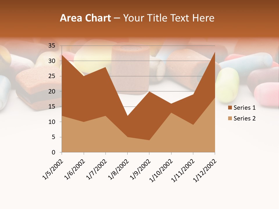 Eat Assorted Confectionery PowerPoint Template