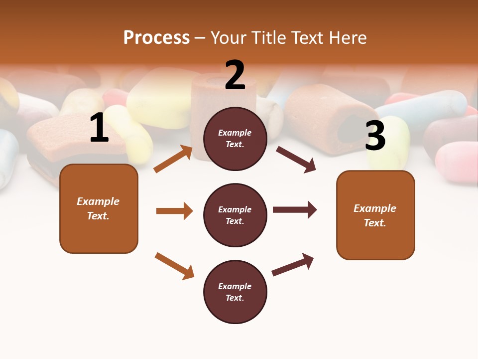 Eat Assorted Confectionery PowerPoint Template