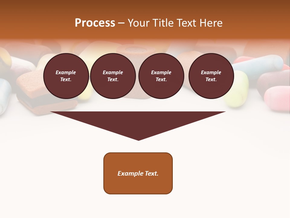 Eat Assorted Confectionery PowerPoint Template