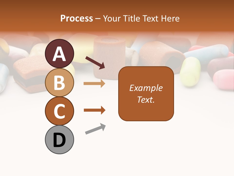Eat Assorted Confectionery PowerPoint Template