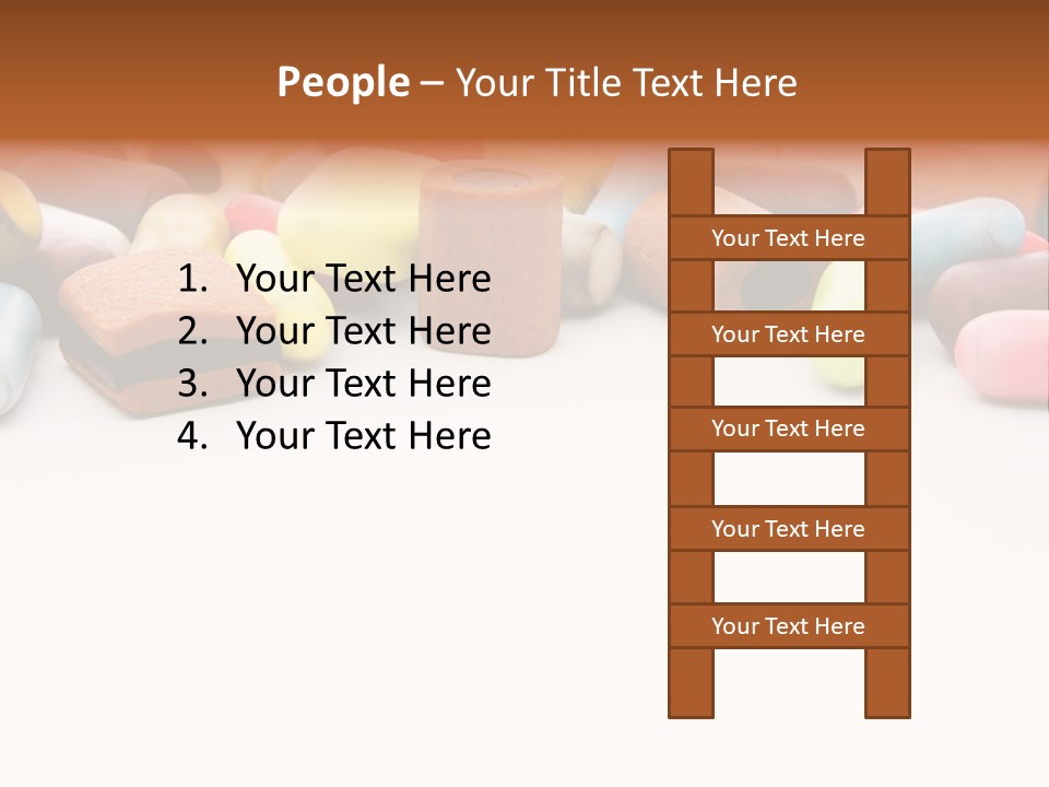 Eat Assorted Confectionery PowerPoint Template