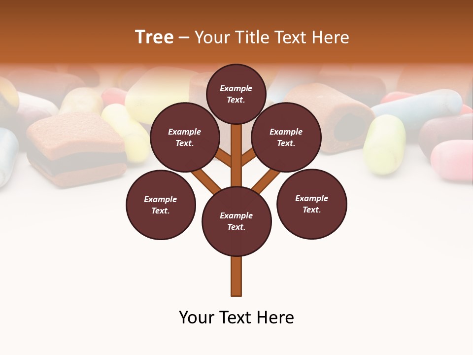 Eat Assorted Confectionery PowerPoint Template