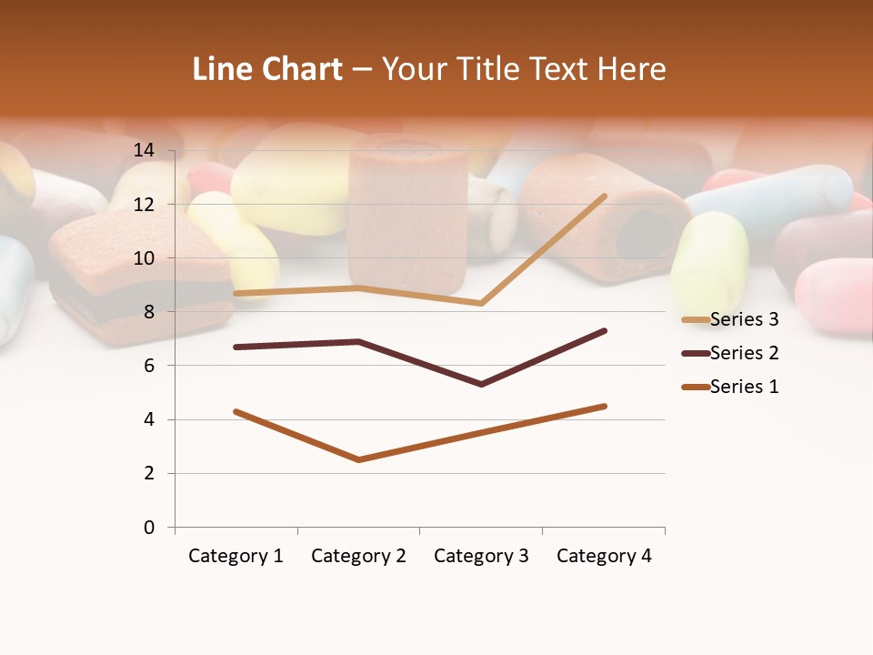 Eat Assorted Confectionery PowerPoint Template