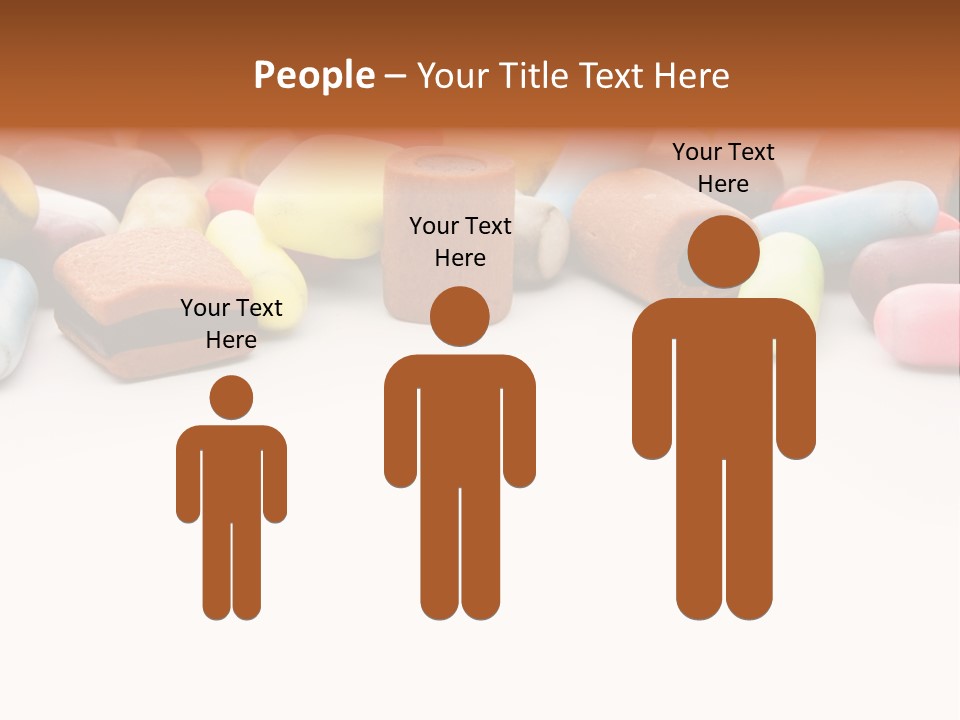 Eat Assorted Confectionery PowerPoint Template