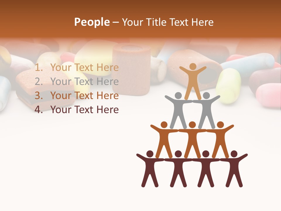 Eat Assorted Confectionery PowerPoint Template