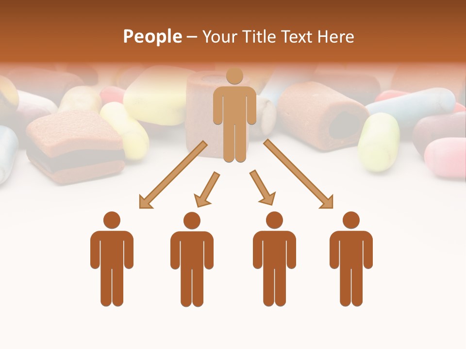 Eat Assorted Confectionery PowerPoint Template