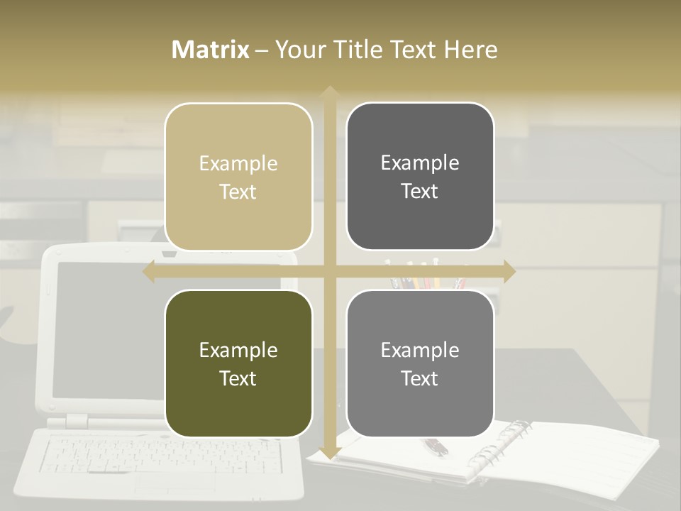 Indoors Workplace Curious PowerPoint Template