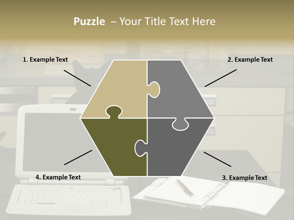 Indoors Workplace Curious PowerPoint Template