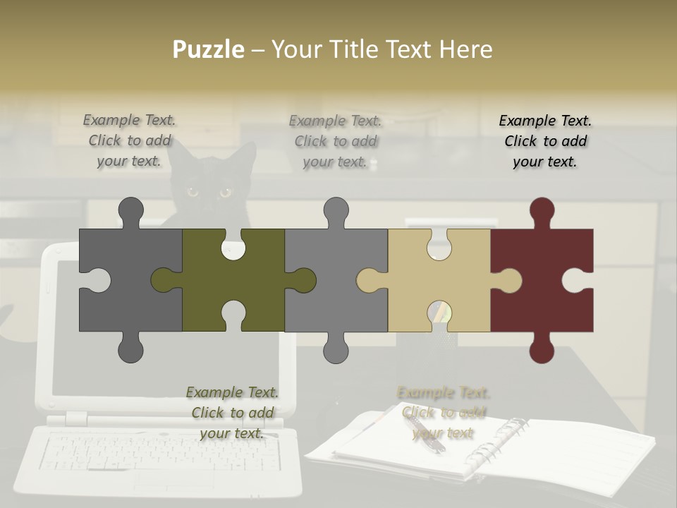 Indoors Workplace Curious PowerPoint Template