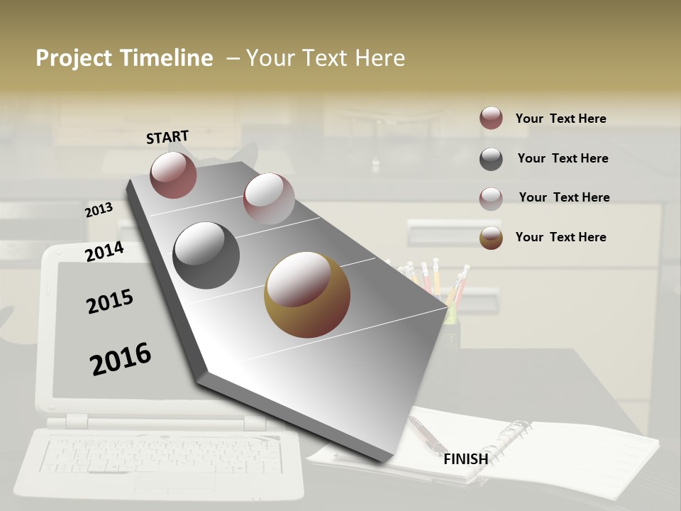 Indoors Workplace Curious PowerPoint Template
