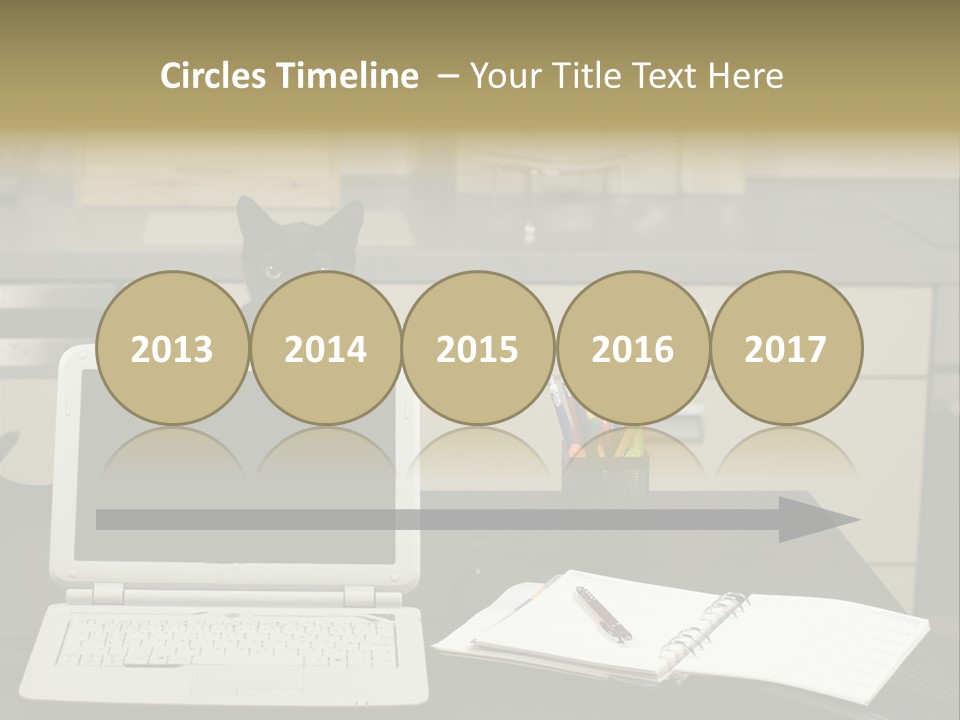 Indoors Workplace Curious PowerPoint Template
