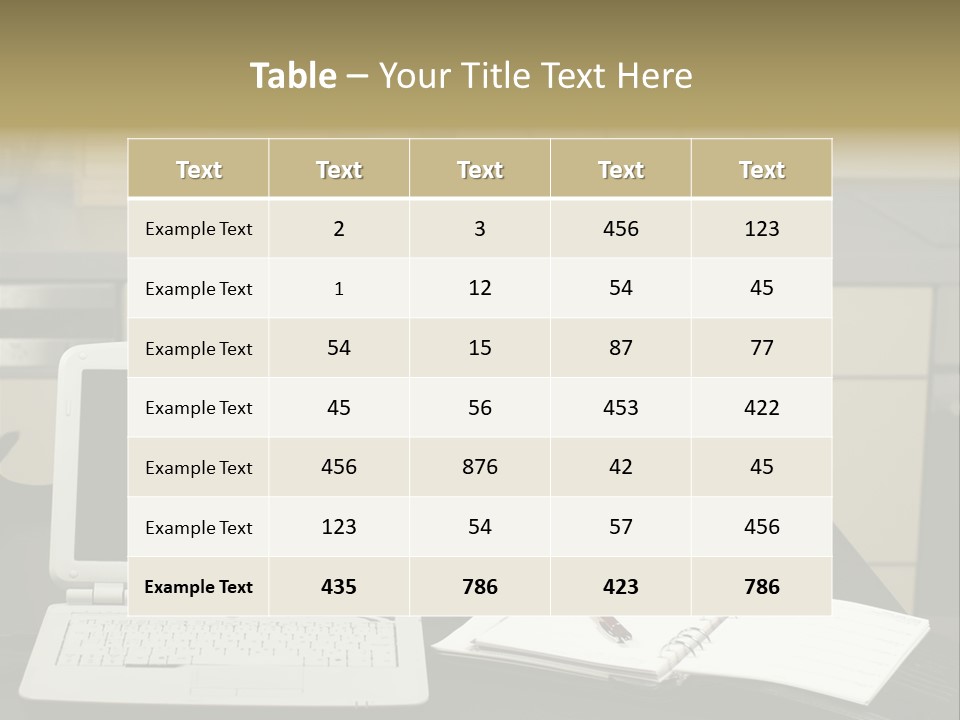 Indoors Workplace Curious PowerPoint Template