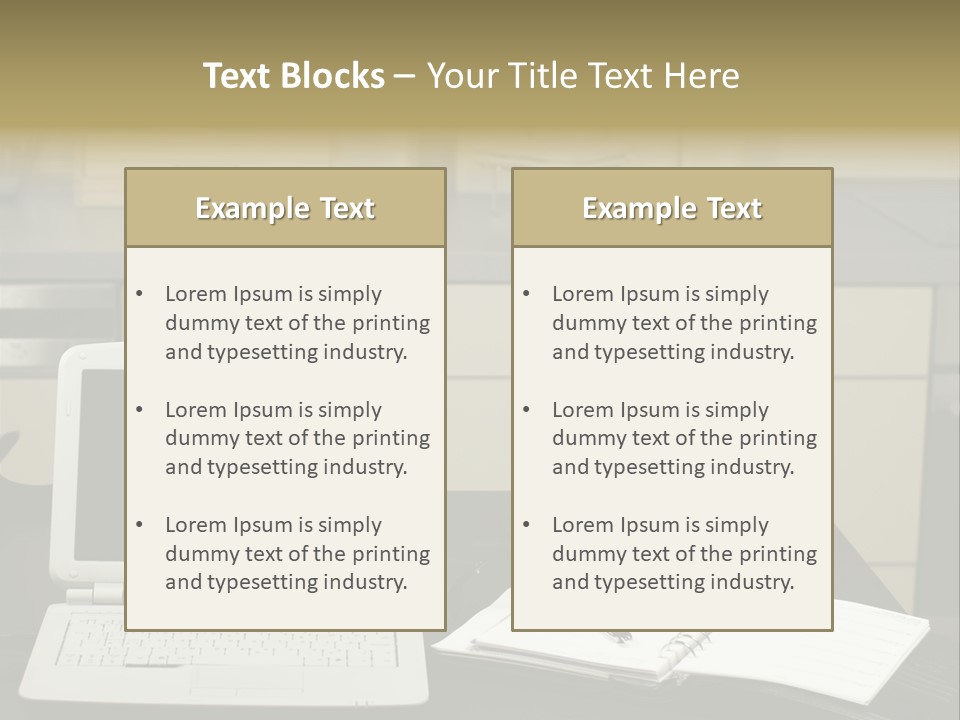 Indoors Workplace Curious PowerPoint Template