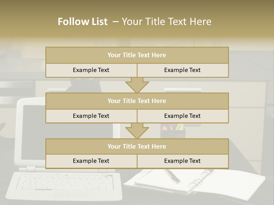 Indoors Workplace Curious PowerPoint Template