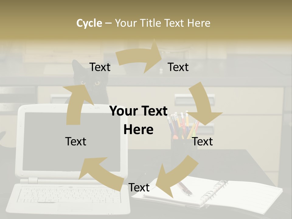 Indoors Workplace Curious PowerPoint Template