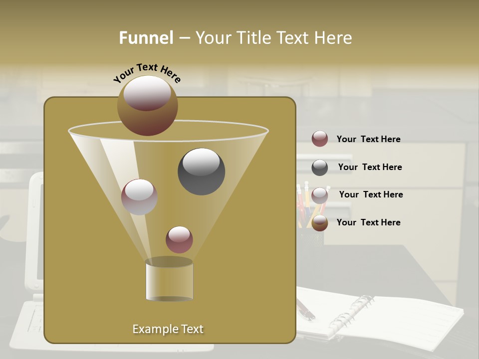 Indoors Workplace Curious PowerPoint Template