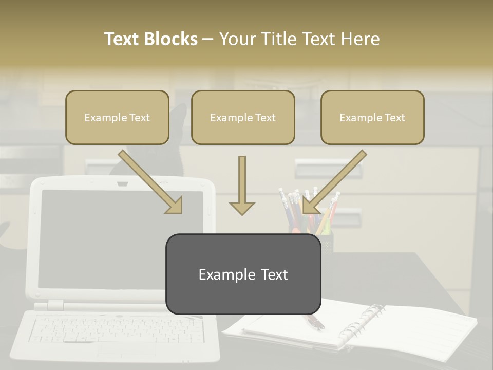 Indoors Workplace Curious PowerPoint Template