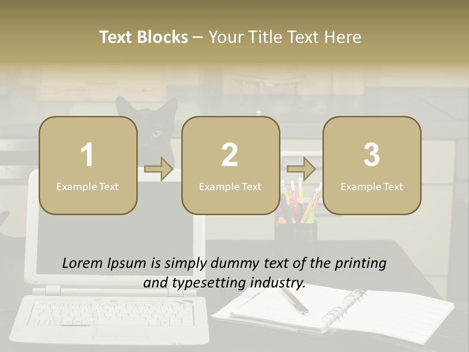 Indoors Workplace Curious PowerPoint Template