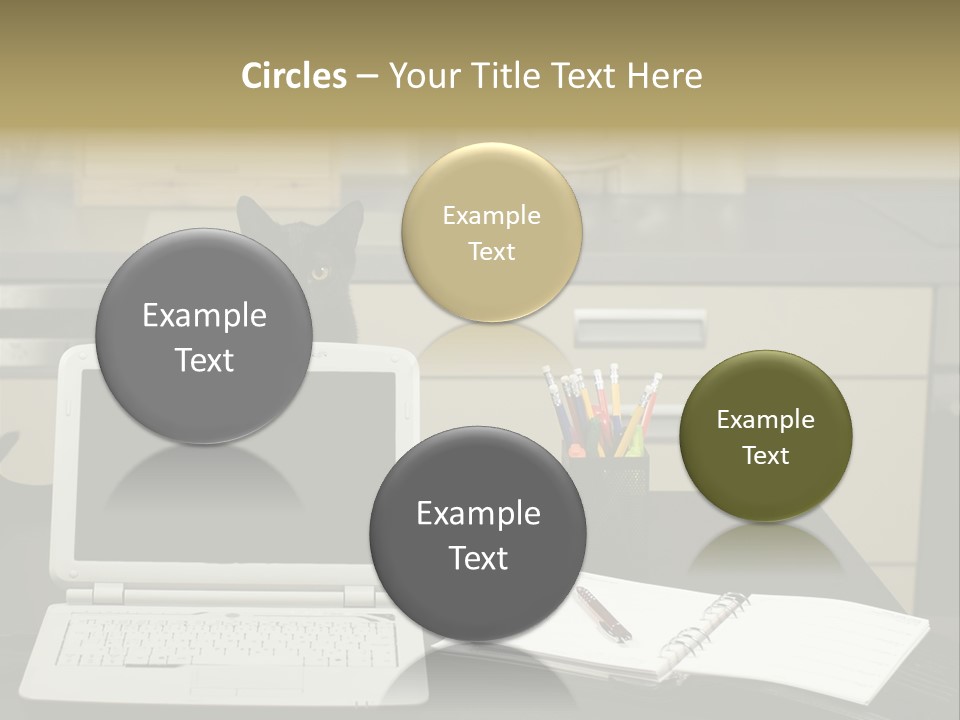 Indoors Workplace Curious PowerPoint Template