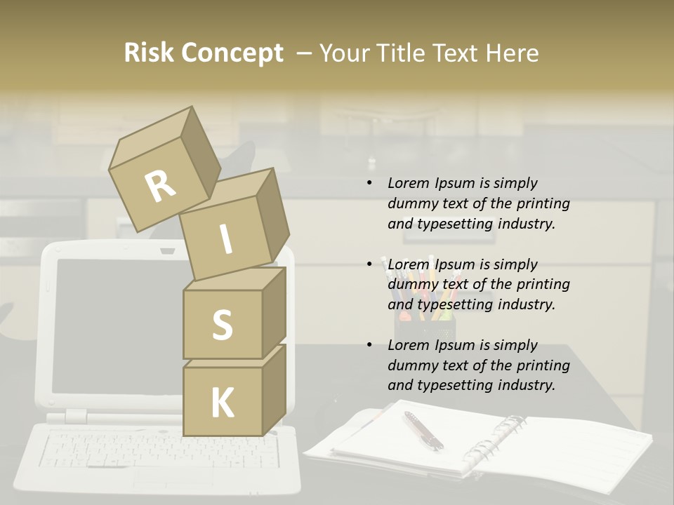 Indoors Workplace Curious PowerPoint Template
