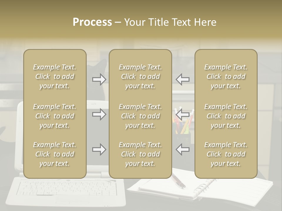 Indoors Workplace Curious PowerPoint Template