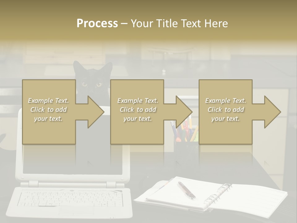Indoors Workplace Curious PowerPoint Template