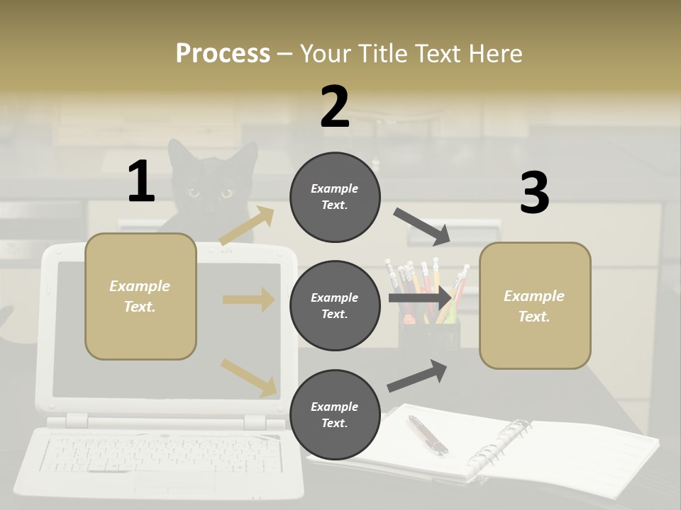 Indoors Workplace Curious PowerPoint Template