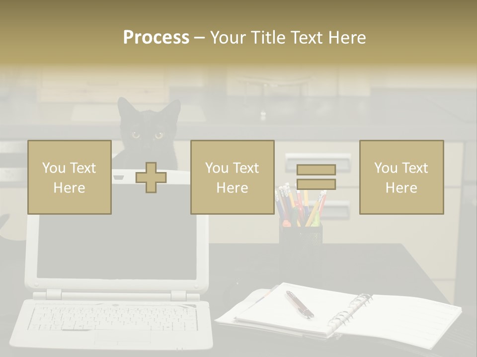 Indoors Workplace Curious PowerPoint Template